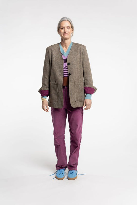 Stella Jacket - Tweed & Mulberry