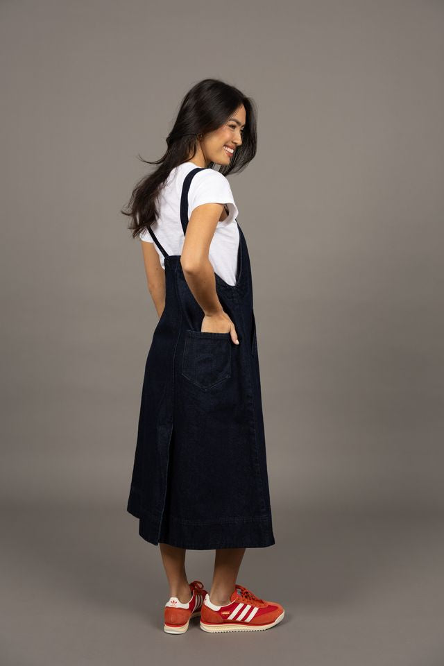 Edit Pinafore - Dark Blue