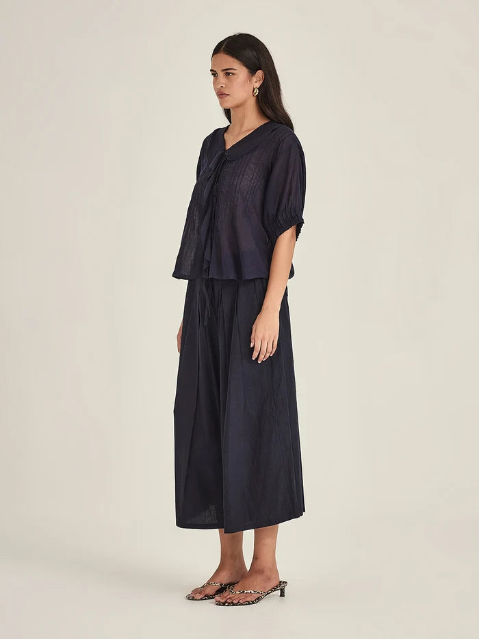 Elodie Blouse - French Navy