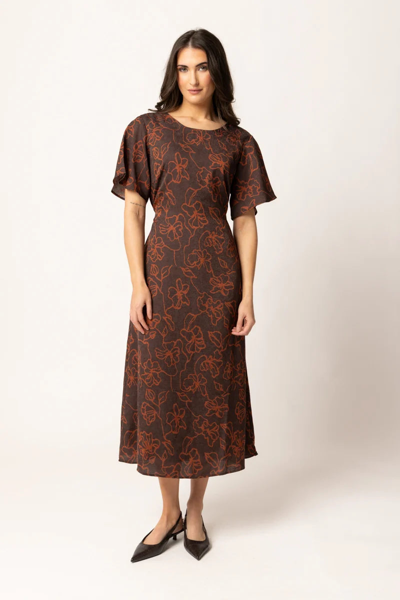 Riviera Dress - Walnut Whisper