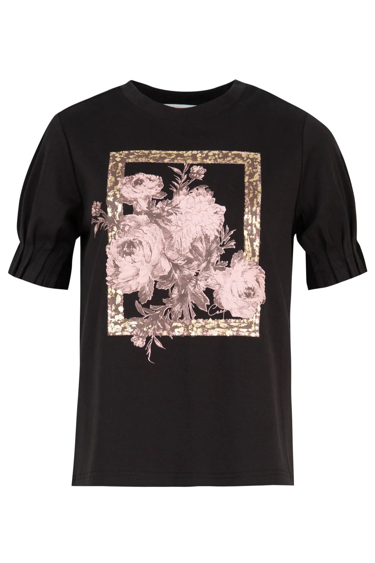 Foil & Flourish T-Shirt - Black