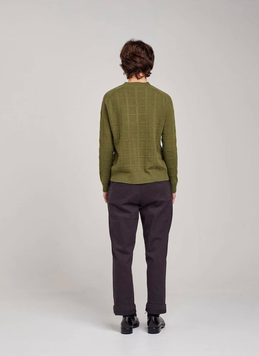 Folk Sweater - Olive